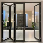 Aluminum Bifold Door reverse