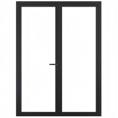Aluminum Glass French Door