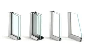 Aluminum Window Glass Style