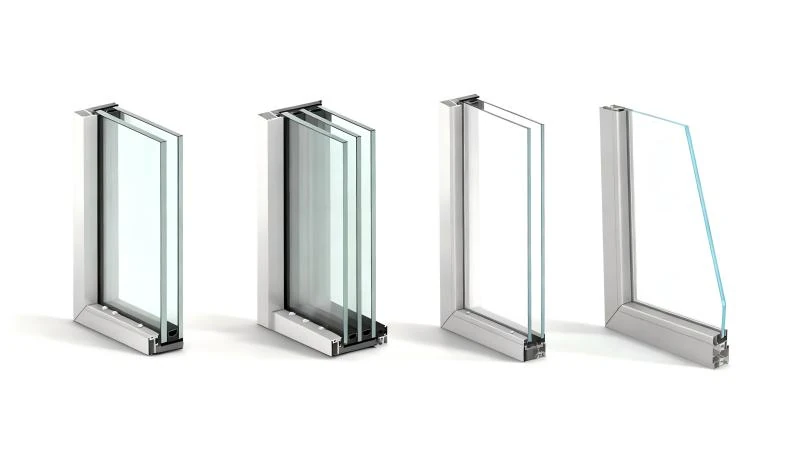 Aluminum Window Glass Style