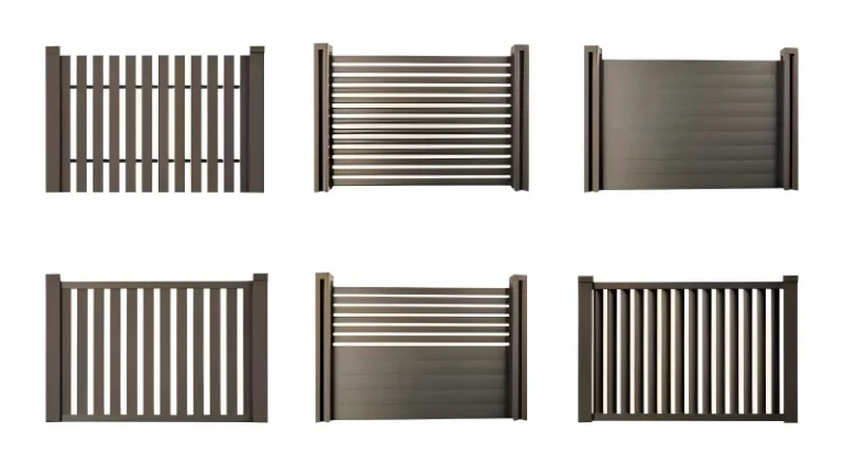 Aluminum-fence-style