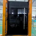 High Gloss Black Front Door reverse