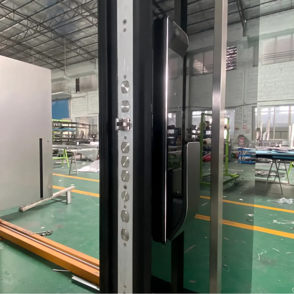 High Gloss Black Front Door side