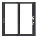 Impact Sliding Doors Hurricane Resistant Aluminum Glass Door