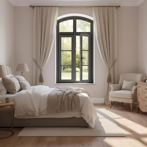 Specialty Shape Windows made from high-strength aluminum profiles