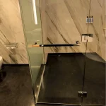 bathroom glass door handle