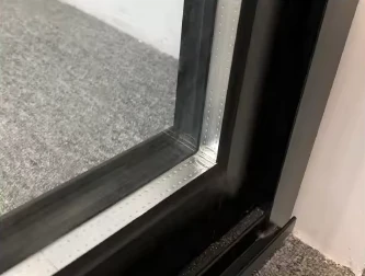 bifold window corner
