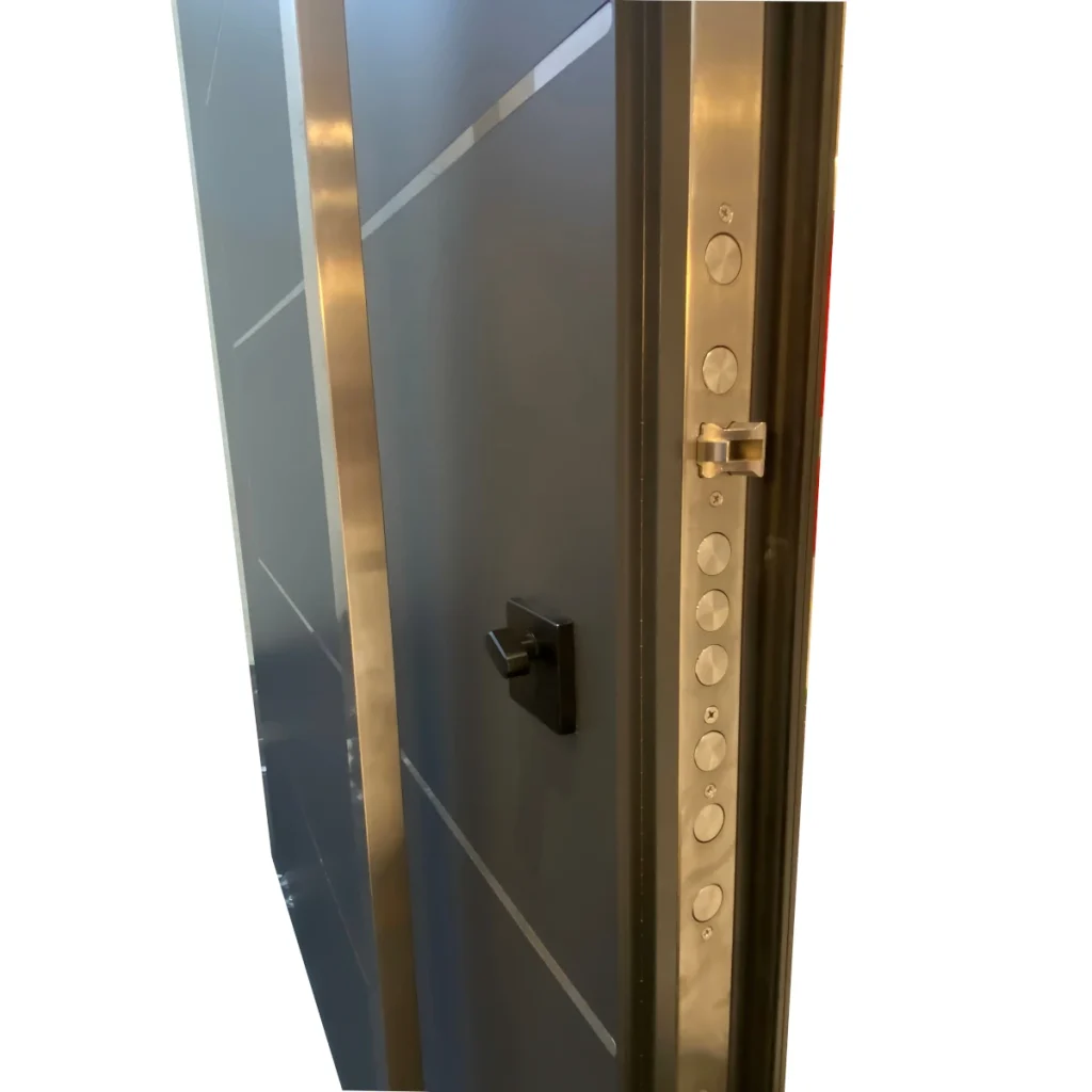 Aluminum Panel Swing Door door lock