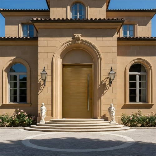 High-End Solid Wood Door Entry