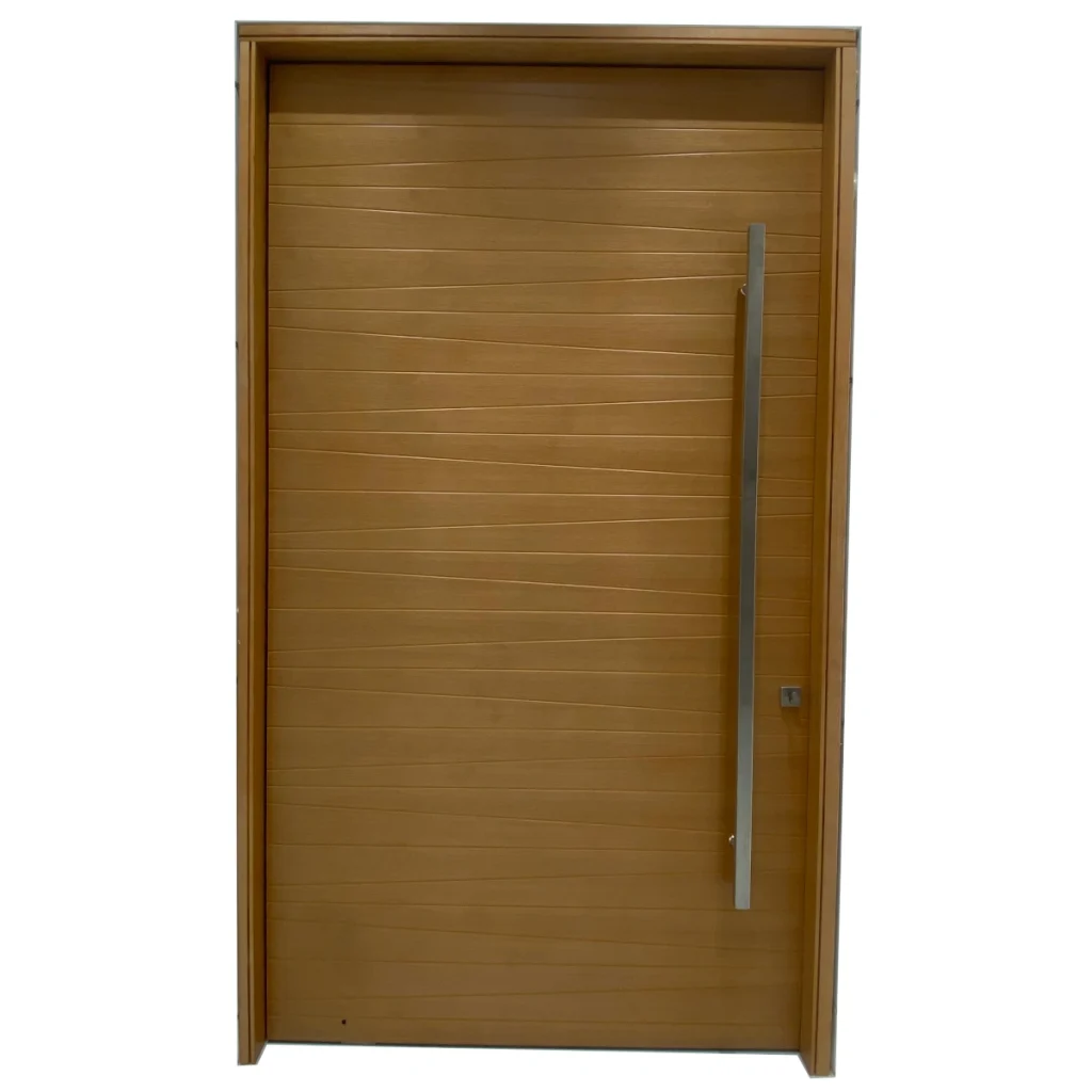 Light Brown Solid Wood Door feature