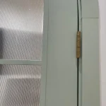 Wood Door with Glass hinge