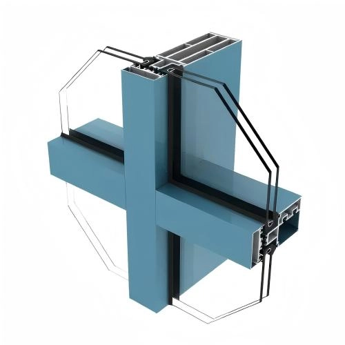 Aluminium Curtain Wall Modeling Material