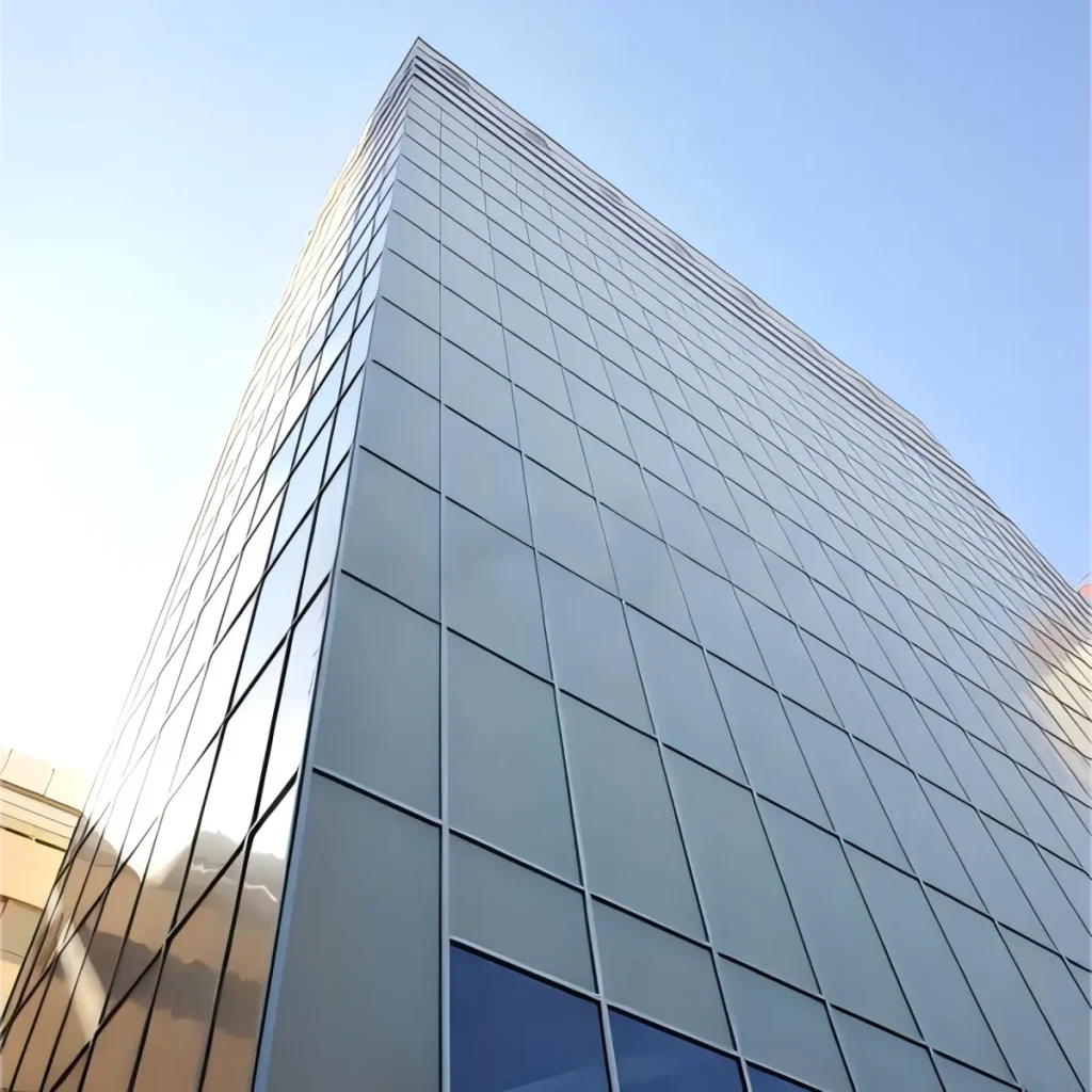 Aluminium Curtain Wall tempered glass