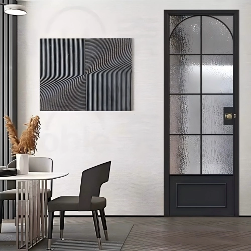 Aluminium Single French Doors bedroom