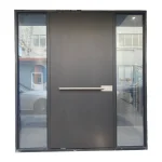 Aluminum Entry Door with Sidelights front