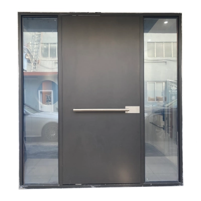 Aluminum Entry Door with Sidelights