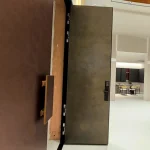 Aluminum-Wood Security Door reverse