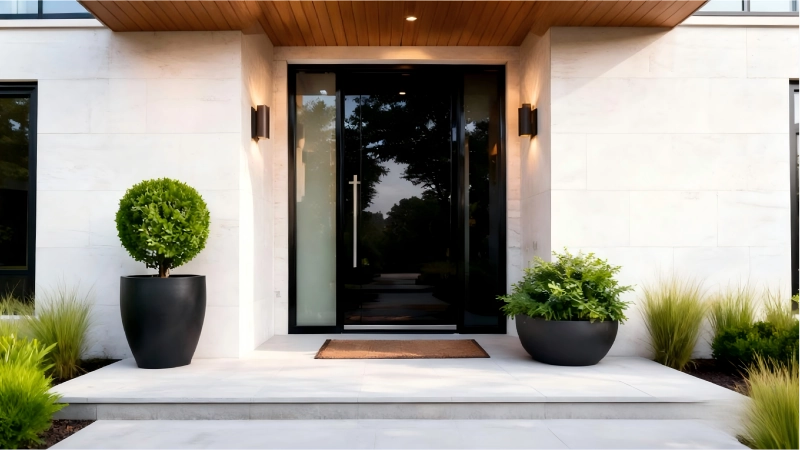 High Gloss Black Front Doors So Well