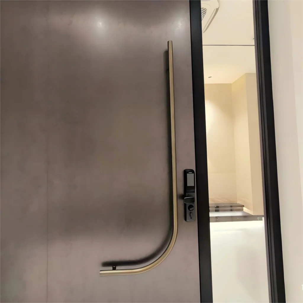 Modern Pivot Door reverse middle
