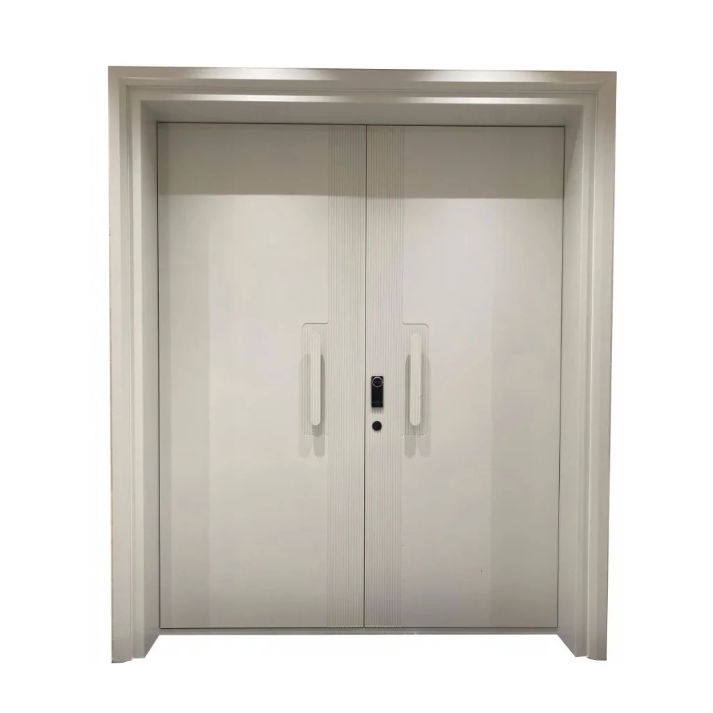 Solid Wood Double Front Doors front