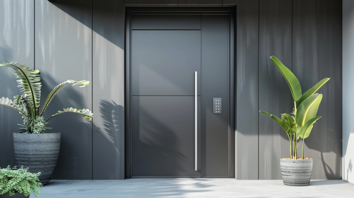 Aluminum Doors Are Perfect for Smart Locks