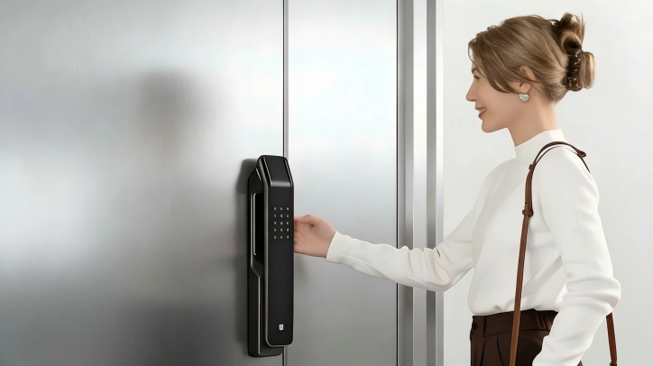 Smart Lock Aluminum Doors