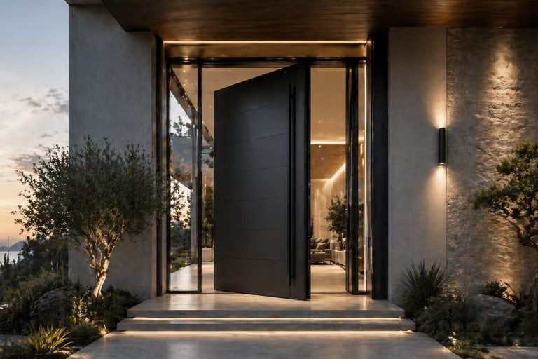 Why Oversized Aluminum Pivot Entrance Doors Are the Ultimate Statement for Modern Homes