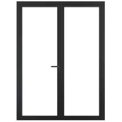 Aluminum Glass French Door