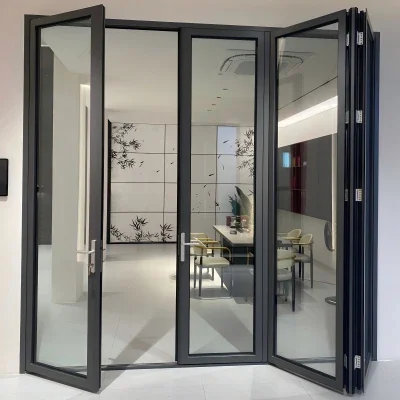 fold aluminum profile glass door thumbnail